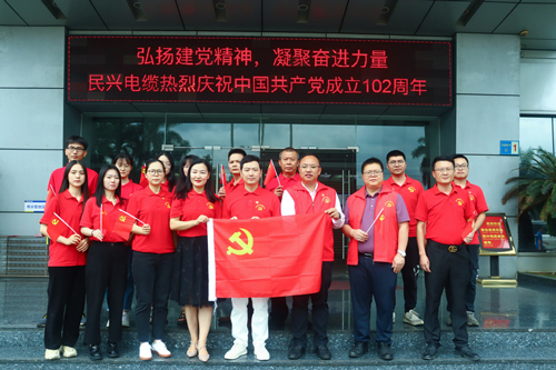 FH至尊电缆举行庆祝建党102周年“七一”主题活动